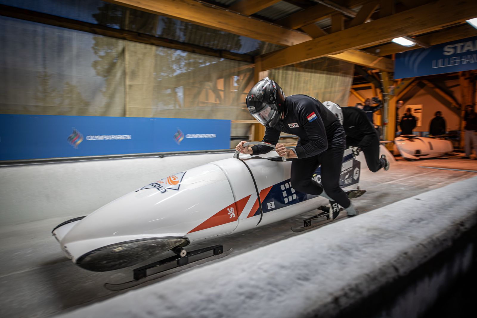 Training in Lillehammer — Ook hier telt de start